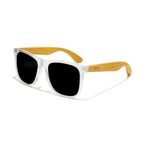 Óculos de Sol Madeira Bambu Premium Masculino Quadrado Verão