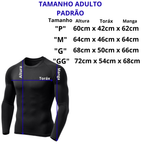 Kit 2 Camisetas Compressão Manga Longa Heróis Batman e Homem Aranha Camisa Proteção UV Masculina