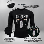 Kit 2 Camisetas Compressão Manga Longa Heróis Batman e Homem Aranha Camisa Proteção UV Masculina
