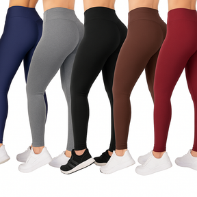 Kit 3 Calça Leg Legging Premium Suplex Levanta Bumbum