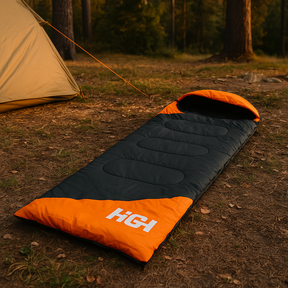 Saco De Dormir Com Capuz 2 em 1 Praia Acampamento Camping