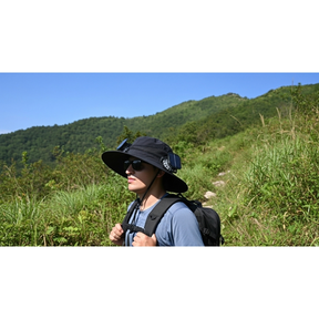 Chapéu Solar com 2 Ventiladores | Aba Larga e Proteção UV | Ideal para Pesca, Camping, Praia e Atividades ao Ar Livre