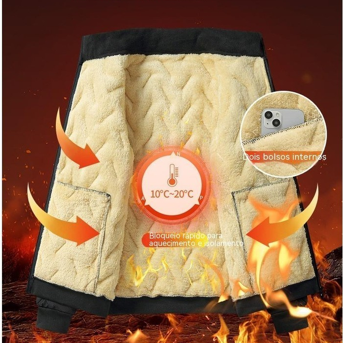 Novo Casaco De Inverno Masculino Velo Espesso Quente Cor Sólida Colarinho De Pé De Tamanho Grande