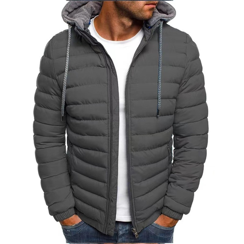 2024 Mais Tamanho Casaco De Puffer De Poliamida De Nylon Para Homens Inverno Forrado De Bolso Interno