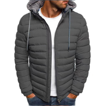 2024 Mais Tamanho Casaco De Puffer De Poliamida De Nylon Para Homens Inverno Forrado De Bolso Interno