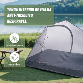 Naturehike Tenda Ultraleve Ao Ar Livre 3 Temporada À Prova Dwaterproof Água 20D Náilon Caminhadas 1 Pessoa Mochila Acamp