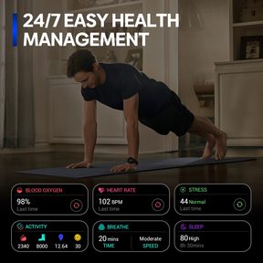 Zeblaze Stratos 3 PRO Smartwatch AMOLED 1.43" Corrida Relógio Inteligente GPS 18 dias de espera