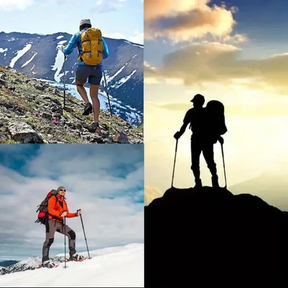 Bastão Caminhada Trekking Bengala Trilha Retrátil Alumínio