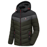 Casaco De Jaqueta Forrado Pelúcia Inverno Neve Frio Intenso Impermeável Com Punho