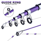 Sougayilang Vara De Pesca Telescópica Portátil , 4 Cores , 1.8m-3.0m , Equipamento Ao Ar Livre , De Carpa , Fibra De Car
