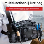 Mochila Para Isca De Pesca, Bolsas Impermeáveis Equipamento Crossbody Compactas De Ombro