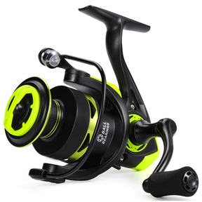 Carretel De Pesca 90Kg 5.2 : 1 Giratório 1000-7000 Com Cabo EVA Escuro fruta verde