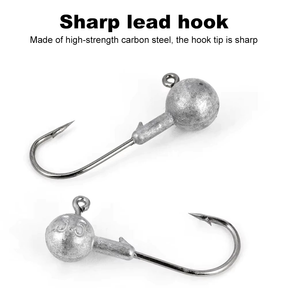 Kit De Acessórios De Pesca 170 Unidades Com Caixa Anzóis Giratórios Ao Ar Livre