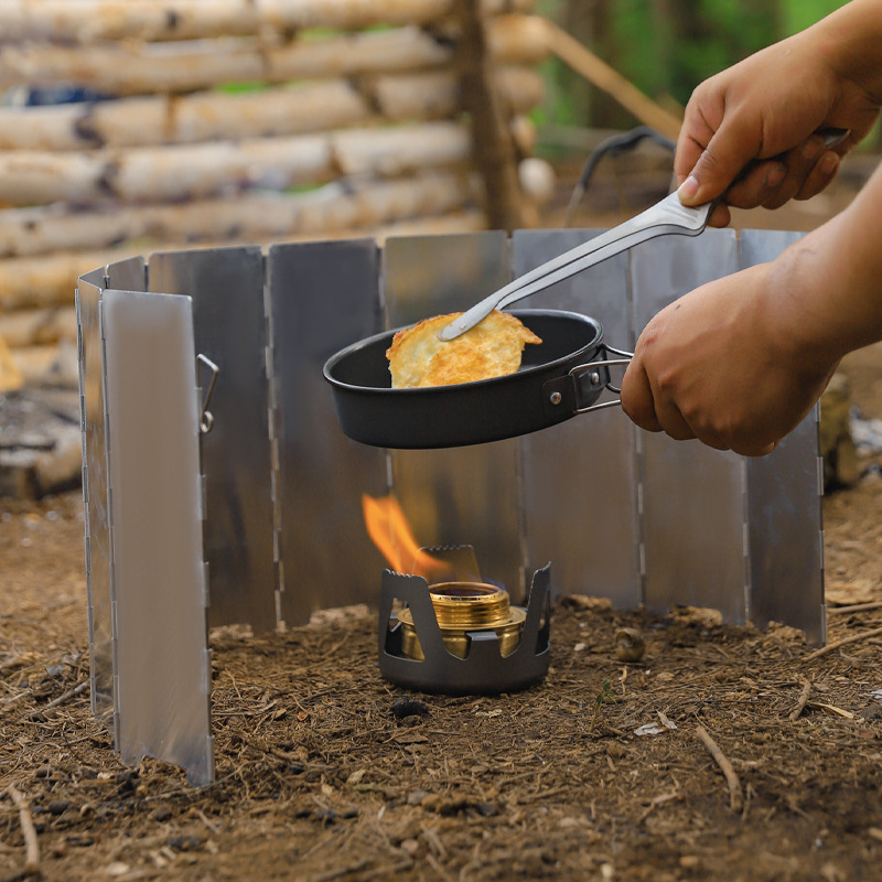 Protetor De Vento Para Fogareiro Wind Shield Camping