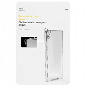 Protetor De Vento Para Fogareiro Wind Shield Camping