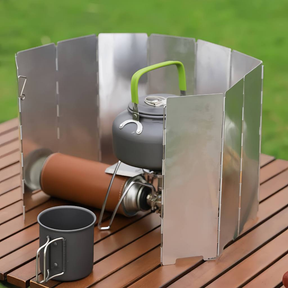 Protetor De Vento Para Fogareiro Wind Shield Camping