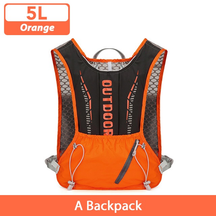 Newboler 5L Mochila De Hidratação Para Bicicleta Leve E Respirável Colete De Corrida À Prova D'água Ciclismo Com