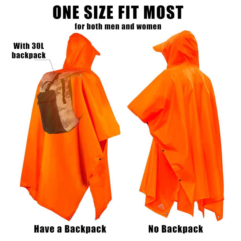 Capa de Chuva PVC Impermeável Completa p/ Motoqueiro c/ Capuz,Forro e Capas de Sapato, Tamanho Único