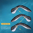 Nova Isca Soft Iscas De Plástico 10 Cm/6g Biônico Material De Pesca Ao Ar Livre Falsa