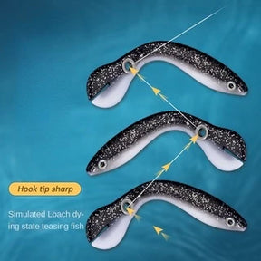 Nova Isca Soft Iscas De Plástico 10 Cm/6g Biônico Material De Pesca Ao Ar Livre Falsa