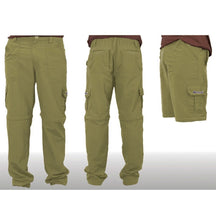 Calça De Pesca Trilha Vira Bermuda Nortrek 6 Bolsos Prot. Uv 50+