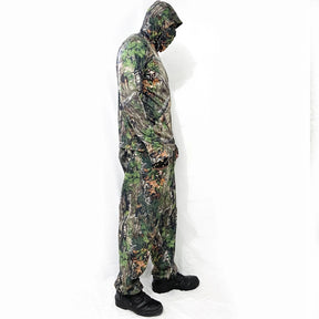 Roupa Camuflada Completa ( Calça + Camisa com capuz + Bandana )