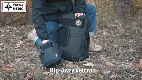 Kit Tático Preto 12 em 1 | IFAK Individual | APH | Ideal para Outdoor e Emergências