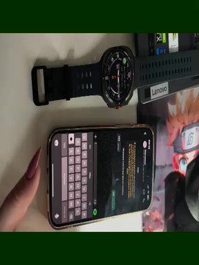 Relógio Smartwatch SU01 47mm GPS Integrado Responde WHATSAPP em AUDIO TELA SUPER AMOLED MICROWEAR Lançamento 2025