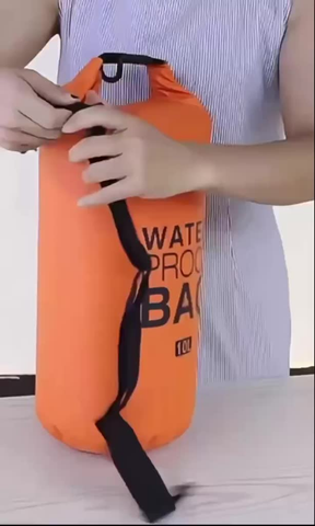 Bolsa Impermeável Saco Estanque 2/5/10/15/20/30L Camping Bag Mochila Pesca Caiaque Natação