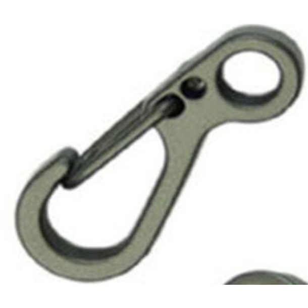 MOSQUETÃO TÁTICO SOBREVIVENCIA ACAMPAMENTO PROFISSIONAL LIGA DE ALUMINIO ROLAMENTO DE CARGA DE 33.06 LB