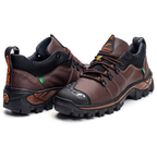 Coturno Masculino Trabalho Segurança Bico Emborrachado Bota Adventure