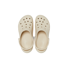 Sandália crocs baya plataform clog winter white