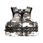 Colete Salva Vidas Camuflado Cinza 120 kg - Lançamento