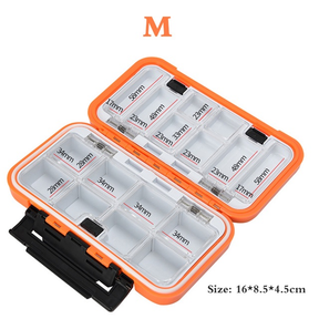 Caixa De Pesca Grande Capacidade 24/28 Grade Acessórios Artes Gancho Isca À Prova D'água Armazenamento De Alta