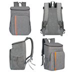 Mochila térmica bolsa térmica acampamento ao ar livre mochila piquenique oxford tecido impermeável bolsa de gelo isolada