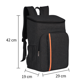 Mochila térmica bolsa térmica acampamento ao ar livre mochila piquenique oxford tecido impermeável bolsa de gelo isolada