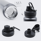 Garrafa Térmica aco inox 304 com 800ml garrafa espacial Quente & Frio Com Isolamento Térmico De Grande Capacidade