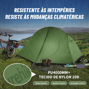 Naturehike Tenda Ultraleve Ao Ar Livre 3 Temporada À Prova Dwaterproof Água 20D Náilon Caminhadas 1 Pessoa Mochila Acamp