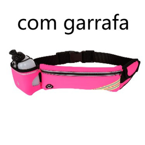 Bolsa de corrida à prova d'água com suporte para garrafa de água