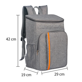 Mochila térmica bolsa térmica acampamento ao ar livre mochila piquenique oxford tecido impermeável bolsa de gelo isolada