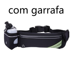 Bolsa de corrida à prova d'água com suporte para garrafa de água