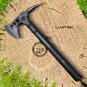 Machado Tático Militar Aço Tomahawk P/ Sobrevivência Caça Pesca Camping Machadinha Afiado SLK FT10