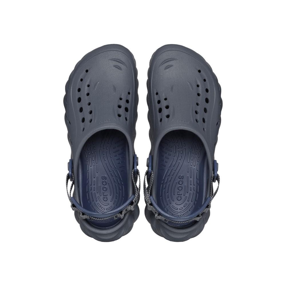 Sandália crocs echo clog storm