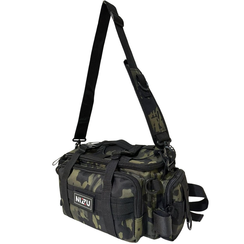 Bolsa Pochete Pesca Multiuso 2 em 1 Nizzu Camuflada NZU-028