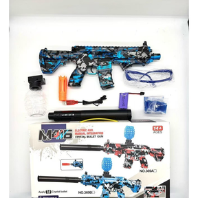 (Grande) M416 Arma Metralhadora blaster Lança Bolinhas De Gel Elétrica Pistola de gel blaster