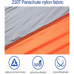 Rede De Dormir Casal 300kg Lazer Camping Selva Nylon 210t Rede Descanso JOYFOX