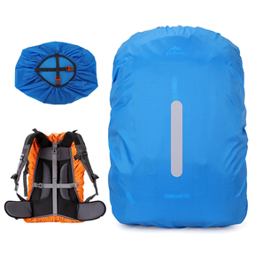 20L 35L 45L 60L 70L 80L 210t Double Plug Reflective Rain Cover Camping Xadrez Ciclismo Vertical Impermeável Rainycover