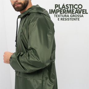 Capa De Chuva P/ Pesca Pescaria Militar Reforçada Epi Oferta