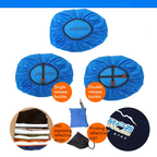 20L 35L 45L 60L 70L 80L 210t Double Plug Reflective Rain Cover Camping Xadrez Ciclismo Vertical Impermeável Rainycover