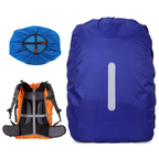 20L 35L 45L 60L 70L 80L 210t Double Plug Reflective Rain Cover Camping Xadrez Ciclismo Vertical Impermeável Rainycover